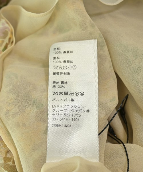 CELINE（セリーヌ）ワンピース 黄 サイズ:40(M位) レディース/2200692183090