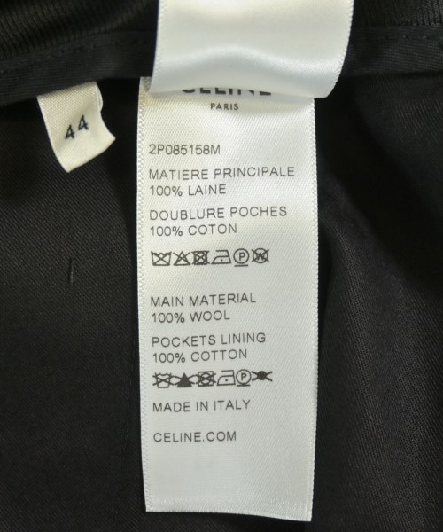 CELINE（セリーヌ）スラックス 紺 サイズ:44(S位) メンズ/2200692183106