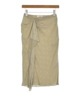 CELINE（セリーヌ）ロング・マキシ丈スカート ベージュ サイズ:34(XXS位) レディース/2200692183168