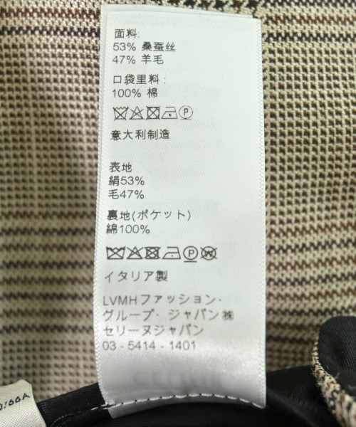 CELINE（セリーヌ）スラックス ベージュ サイズ:34(XXS位) メンズ/2200692183335