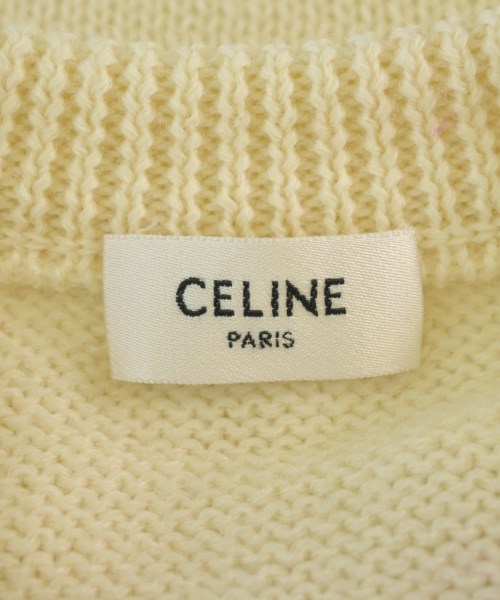 CELINE（セリーヌ）ニット・セーター 白 サイズ:S メンズ/2200692573099