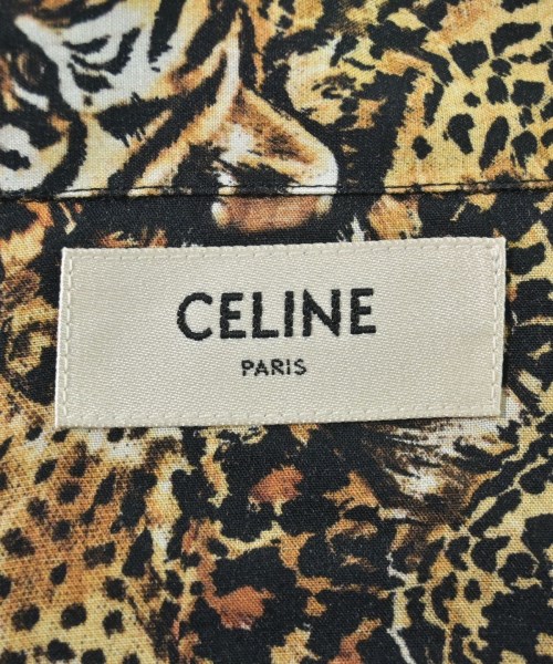 CELINE（セリーヌ）カジュアルシャツ ベージュ サイズ:39(M位) メンズ/2200692573167