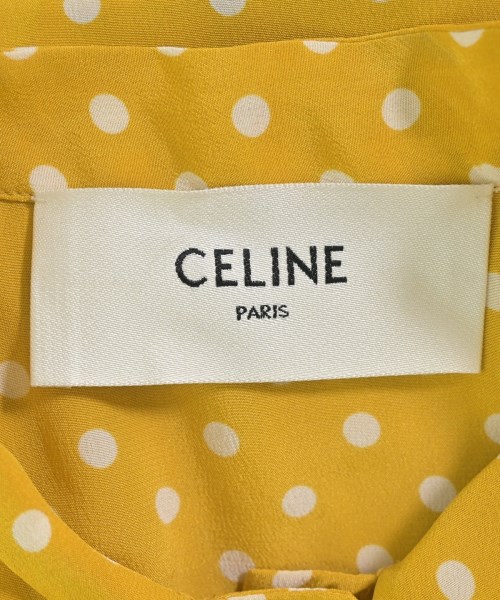 CELINE（セリーヌ）ワンピース 黄 サイズ:36(XS位) レディース/2200692573303