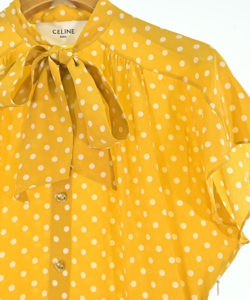 CELINE（セリーヌ）ワンピース 黄 サイズ:36(XS位) レディース/2200692573303