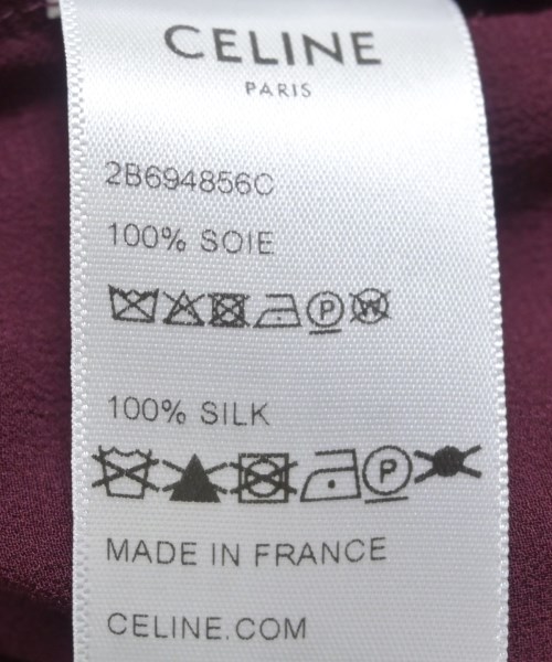 CELINE（セリーヌ）ワンピース 赤 サイズ:36(XS位) レディース/2200692573433