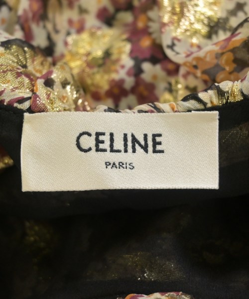 CELINE（セリーヌ）ブラウス ゴールド サイズ:38(S位) レディース/2200692573440