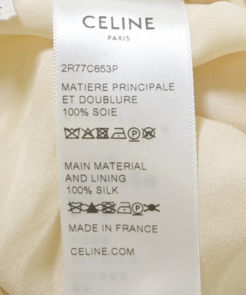 CELINE（セリーヌ）ワンピース 白 サイズ:34(XXS位) レディース/2200692573471