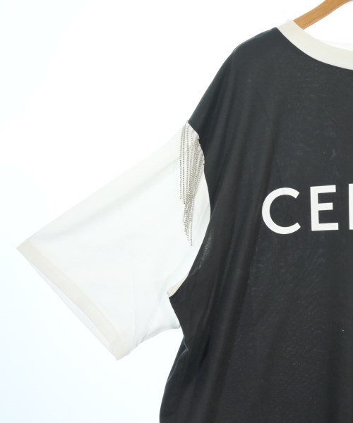 CELINE（セリーヌ）Tシャツ・カットソー 黒 サイズ:M レディース/2200692573495