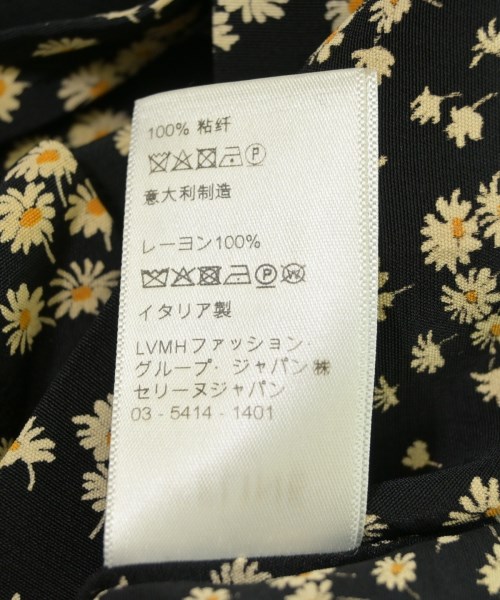 CELINE（セリーヌ）カジュアルシャツ 黒 サイズ:34(XXS位) レディース/2200696070020