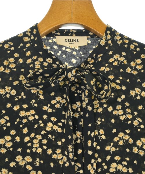 CELINE（セリーヌ）カジュアルシャツ 黒 サイズ:34(XXS位) レディース/2200696070020