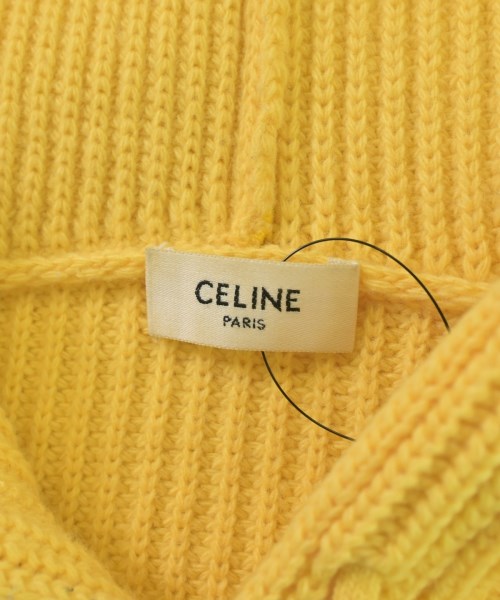 CELINE（セリーヌ）ニット・セーター 黄 サイズ:S メンズ/2200696436017