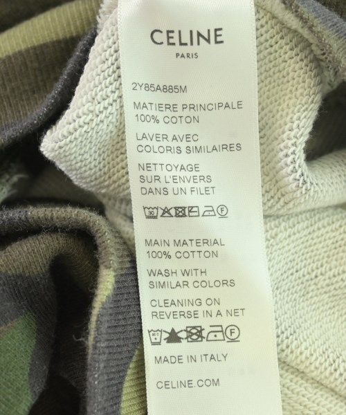 CELINE（セリーヌ）パーカー カーキ サイズ:S メンズ/2200697072023