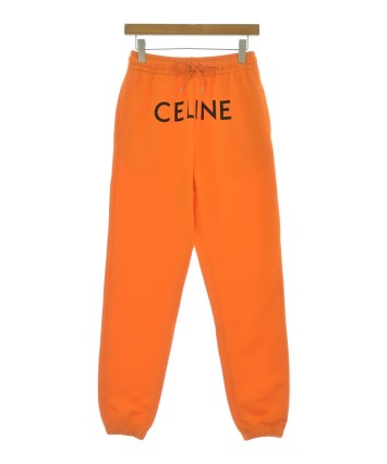 CELINE（セリーヌ）スウェットパンツ オレンジ サイズ:XS メンズ
