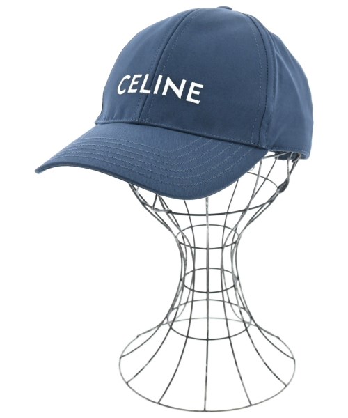CELINE(セリーヌ)キャップ 紺 サイズ:-/2200697097125