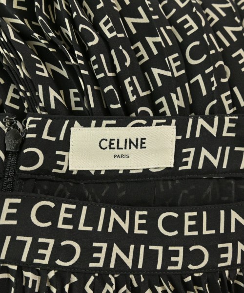 CELINE（セリーヌ）ロング・マキシ丈スカート 黒 サイズ:34(XXS位) レディース/2200695767242
