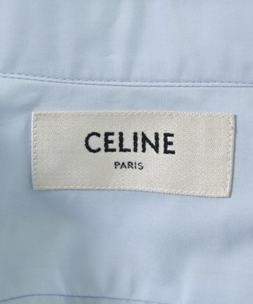 CELINE（セリーヌ）ドレスシャツ 青 サイズ:37(XS位) メンズ/2200695783051