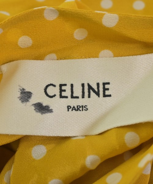 CELINE（セリーヌ）ワンピース 黄 サイズ:38(S位) レディース/2200698134041