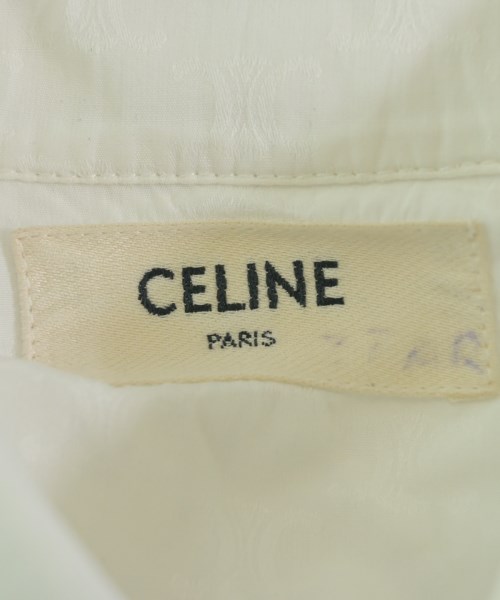 CELINE（セリーヌ）カジュアルシャツ 白 サイズ:38(S位) レディース/2200698134058