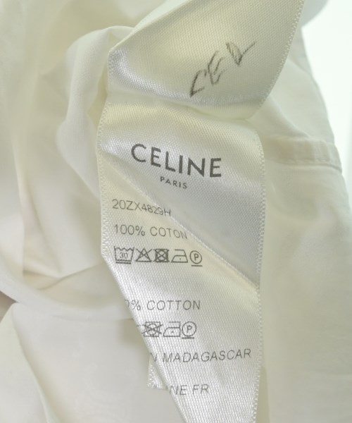 CELINE（セリーヌ）カジュアルシャツ 白 サイズ:38(S位) レディース/2200698134058