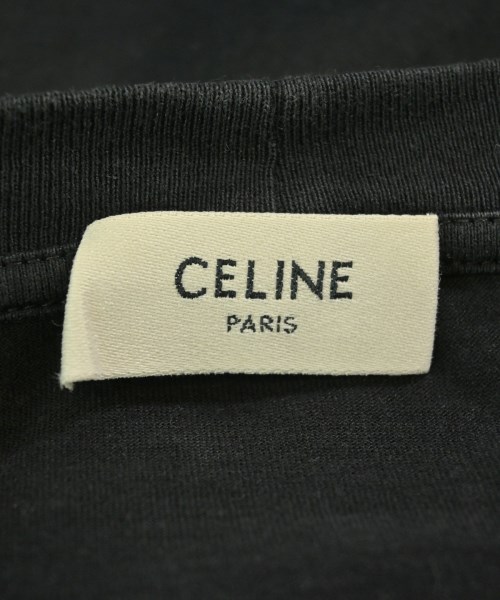 CELINE（セリーヌ）Tシャツ・カットソー 黒 サイズ:S メンズ/2200698243170