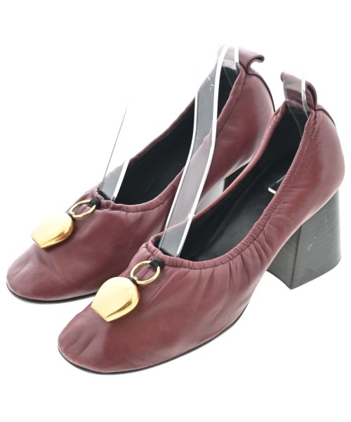 CELINE(セリーヌ)パンプス 赤 サイズ:EU36 1/2(23cm位)/2200696529375