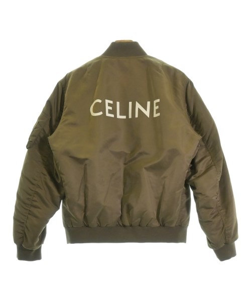 CELINE（セリーヌ）ミリタリーブルゾン 茶 サイズ:46(M位) メンズ/2200699101097