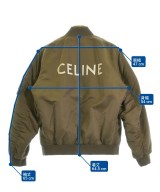 CELINE（セリーヌ）ミリタリーブルゾン 茶 サイズ:46(M位) メンズ/2200699101097