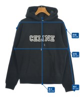 CELINE（セリーヌ）パーカー 黒 サイズ:XS メンズ/2200699101127