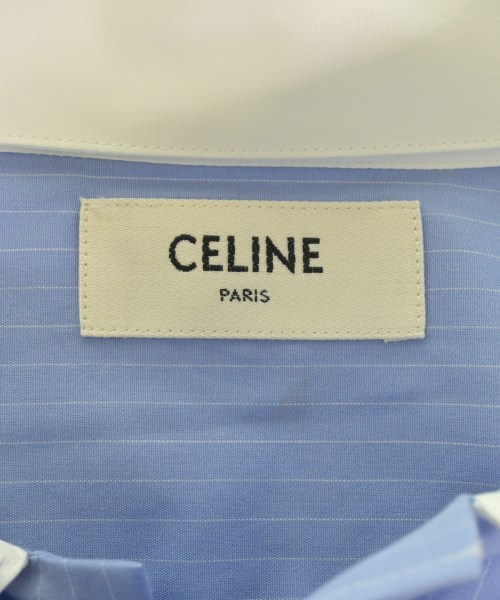 CELINE（セリーヌ）カジュアルシャツ 青 サイズ:42(XS位) メンズ/2200699101189