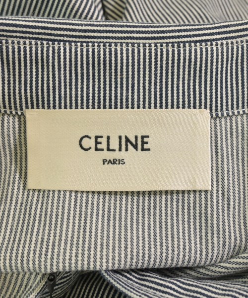 CELINE（セリーヌ）シャツワンピース 紺 サイズ:38(S位) レディース/2200699101233
