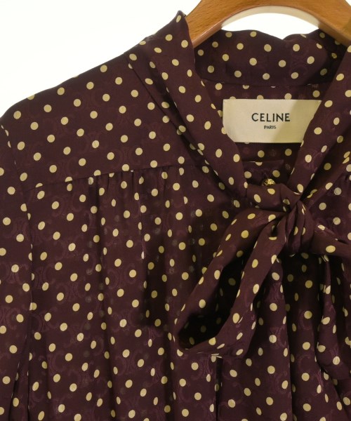 CELINE（セリーヌ）ワンピース 赤 サイズ:36(XS位) レディース/2200699101257
