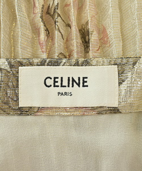 CELINE（セリーヌ）ロング・マキシ丈スカート ベージュ サイズ:34(XXS位) レディース/2200699101264