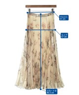 CELINE（セリーヌ）ロング・マキシ丈スカート ベージュ サイズ:34(XXS位) レディース/2200699101264