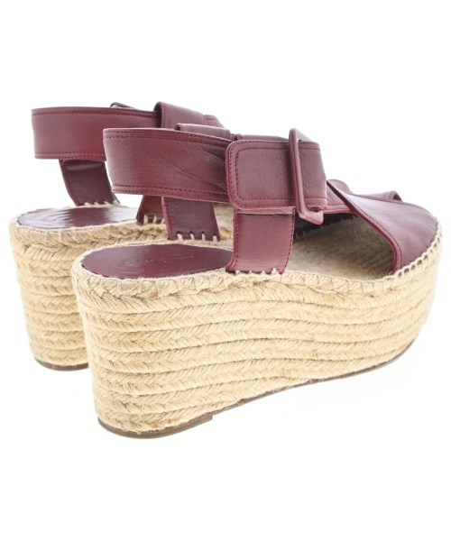 CELINE（セリーヌ）サンダル 赤 サイズ:EU34(20.5cm位) レディース/2200699412063