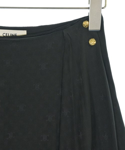 CELINE（セリーヌ）ひざ丈スカート 紺 サイズ:34(XXS位) レディース/2200698054196