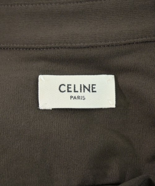 CELINE（セリーヌ）カジュアルシャツ 茶 サイズ:34(XXS位) レディース/2200693916055