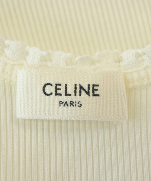 CELINE（セリーヌ）タンクトップ 白 サイズ:S レディース/2200693916079