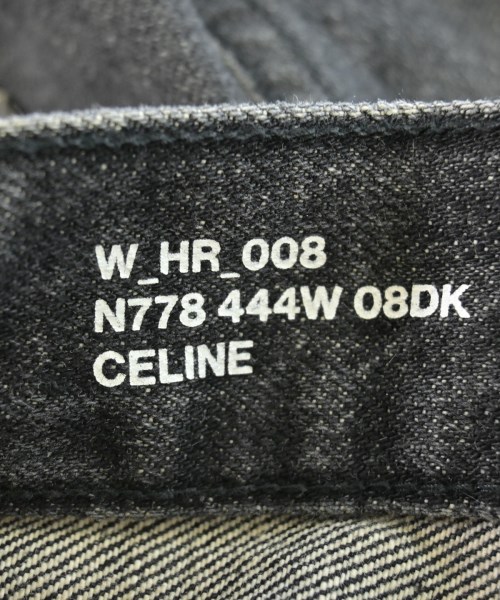 CELINE（セリーヌ）デニムパンツ 黒 サイズ:24(S位) レディース/2200693916123