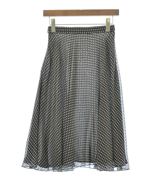 CELINE（セリーヌ）ひざ丈スカート 茶 サイズ:34(XXS位) レディース/2200693916154