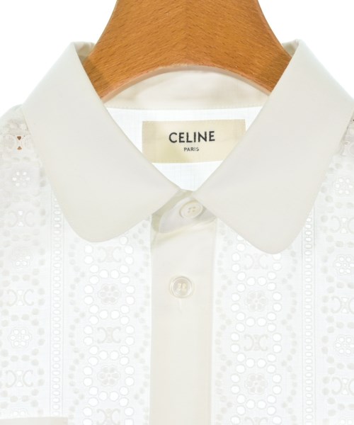 CELINE（セリーヌ）ブラウス 白 サイズ:34(XXS位) レディース/2200693916222