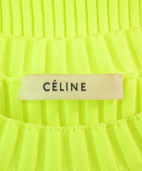 CELINE（セリーヌ）ニット・セーター 黄 サイズ:S レディース/2200699992084