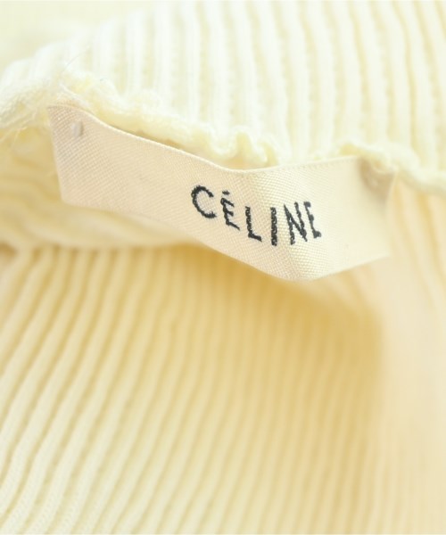 CELINE（セリーヌ）ニット・セーター 白 サイズ:XS レディース/2200700594115
