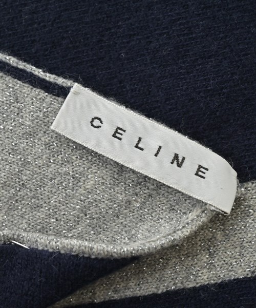 CELINE（セリーヌ）マフラー 紺 サイズ:- レディース/2200698765627