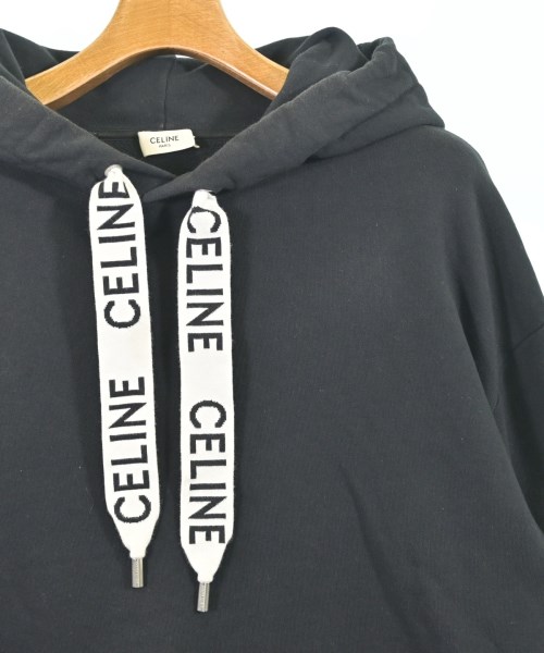 CELINE（セリーヌ）パーカー 黒 サイズ:L メンズ/2200700993017
