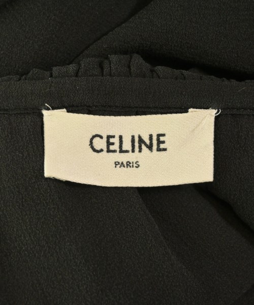 CELINE（セリーヌ）ブラウス 黒 サイズ:34(XXS位) レディース/2200701613020