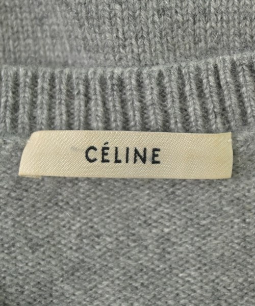 CELINE（セリーヌ）ニット・セーター グレー サイズ:S レディース/2200701209162