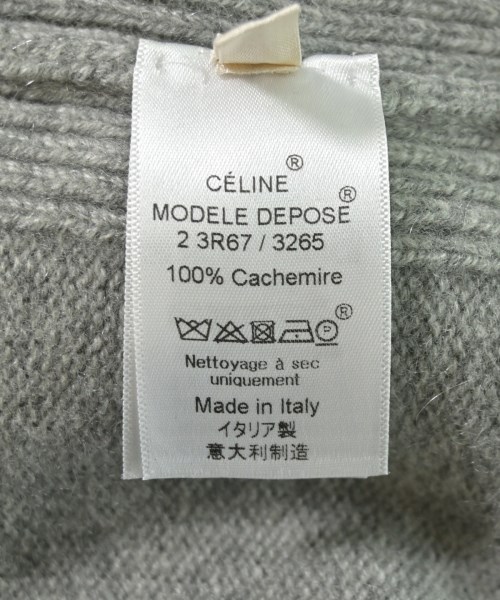 CELINE（セリーヌ）ニット・セーター グレー サイズ:S レディース/2200701209162