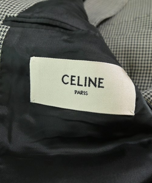 CELINE（セリーヌ）テーラードジャケット 黒 サイズ:46(XL位) レディース/2200652713046