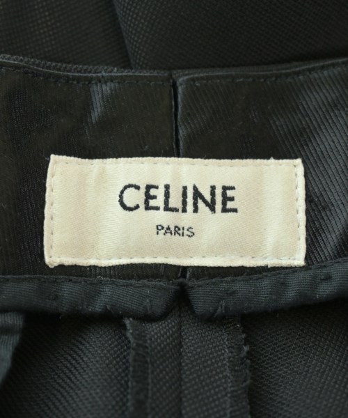 CELINE（セリーヌ）スラックス 黒 サイズ:48(L位) メンズ/2200652713152