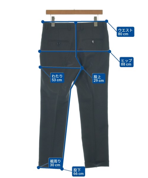 CELINE（セリーヌ）スラックス 黒 サイズ:48(L位) メンズ/2200652713152